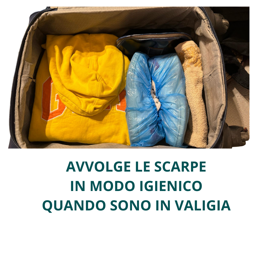 Copriscarpe usa e getta