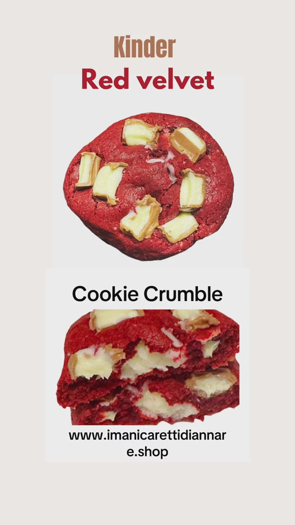 Kinder Red Velvet Cookie Crumble